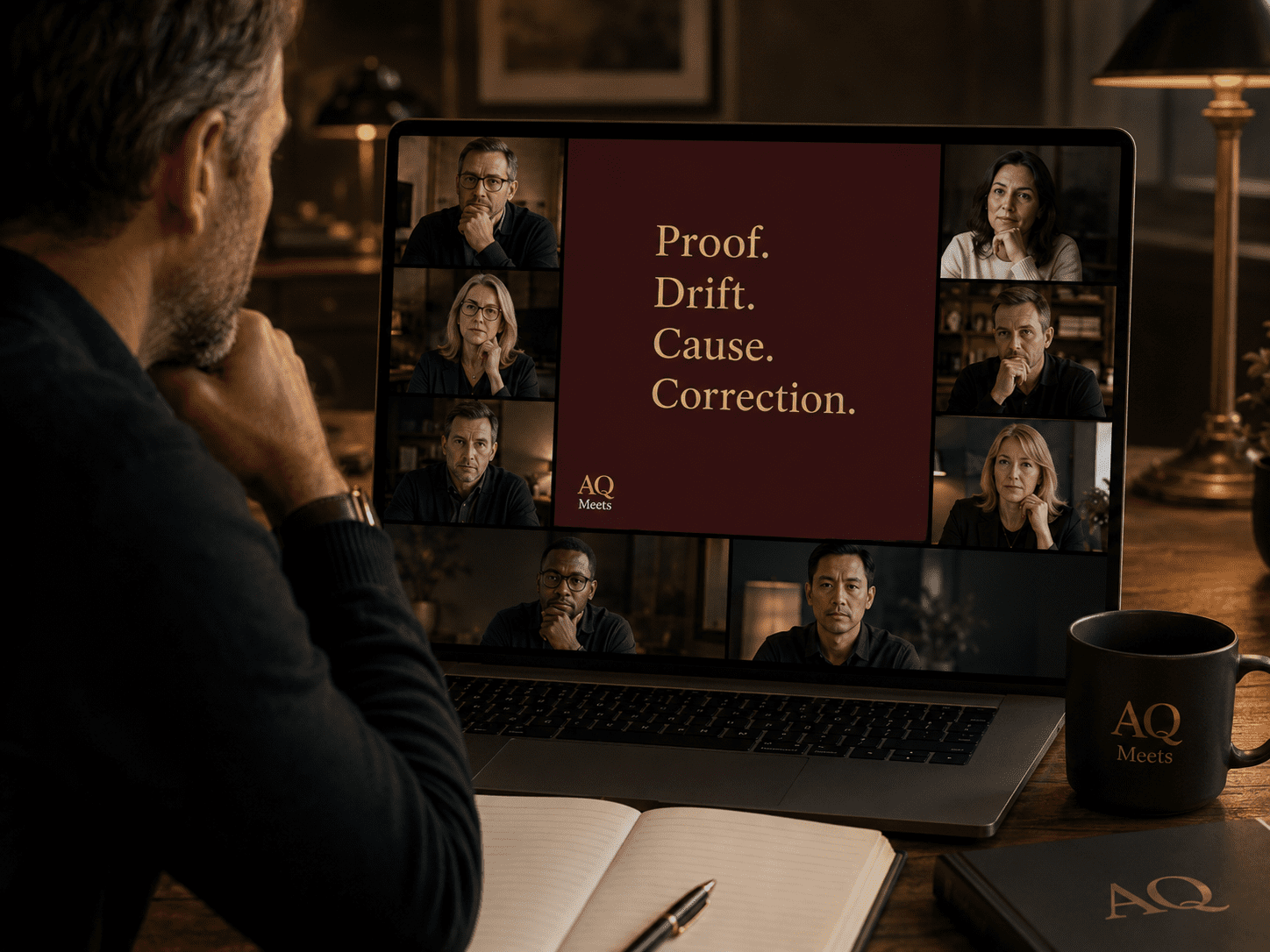 Structured AQMeets working mastermind cohort session