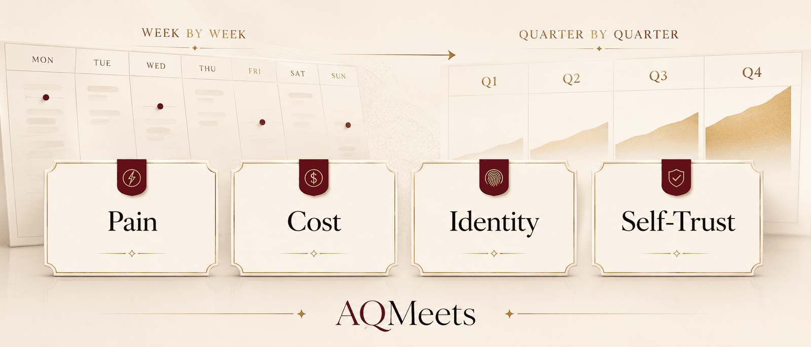 AQMeets hidden pattern recognition cards